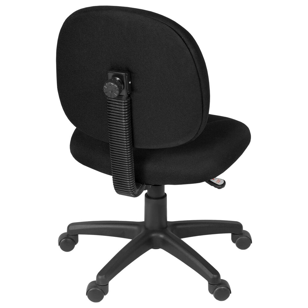 Regency Global Sourcing Comfort Series Swivel Computer Task Chair in Black, , large