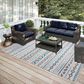 Dalyn Rug Company Sedona 3" x 5" Tin Indoor/Outdoor Area Performance Rug, , large
