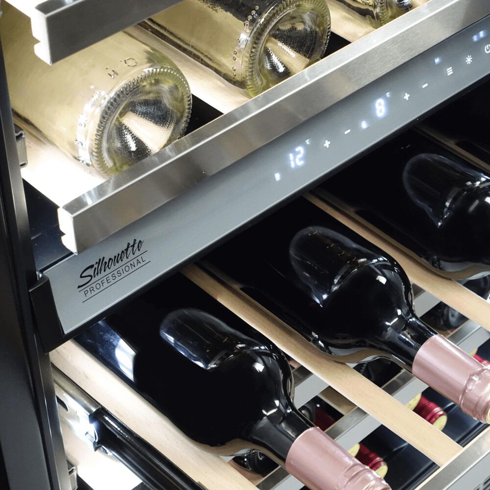 Danby Silhouette Sonoma 5.3 Cu. Ft. Built-In Wine Cooler in Stainless Steel, , large