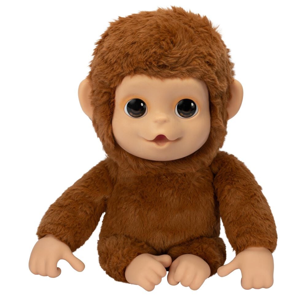 Bluey LITTLE LIVE PETS MY BABY MONKEY PLUSH SINGLE PK, , large