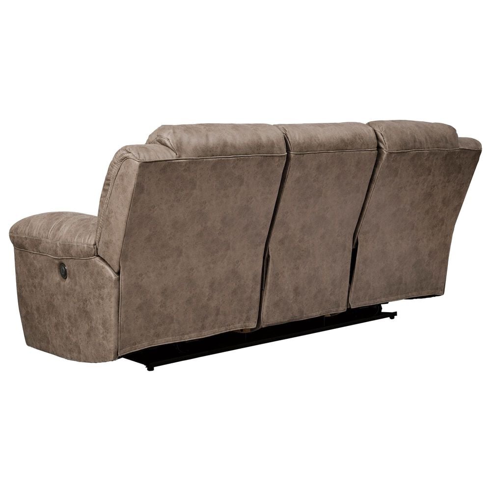 Ashley Stoneland Power Reclining Sofa in Fossil, , large