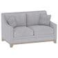 Emerald Home Furnishings Kora Stationary Loveseat in River Sand, , large