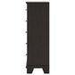 Ashley Covetown 5-Drawer Chest in Dark Brown, , large