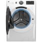 GE Appliances 5.0 Cu. Ft. Washer and 7.8 Cu. Ft. Gas Dryer in White, , large