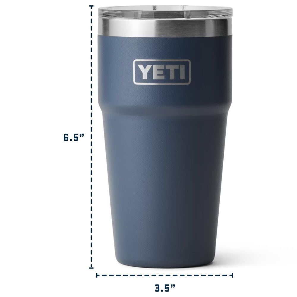 YETI Rambler 20 Oz Stackable Cup with MagSlider Lid in Moon Dust, , large