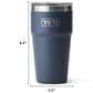 YETI Rambler 20 Oz Stackable Cup with MagSlider Lid in Moon Dust, , large