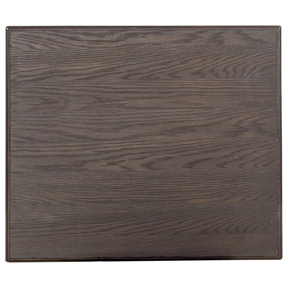 Belle Furnishings Mill Creek 1-Drawer End Table in Peppercorn, , large
