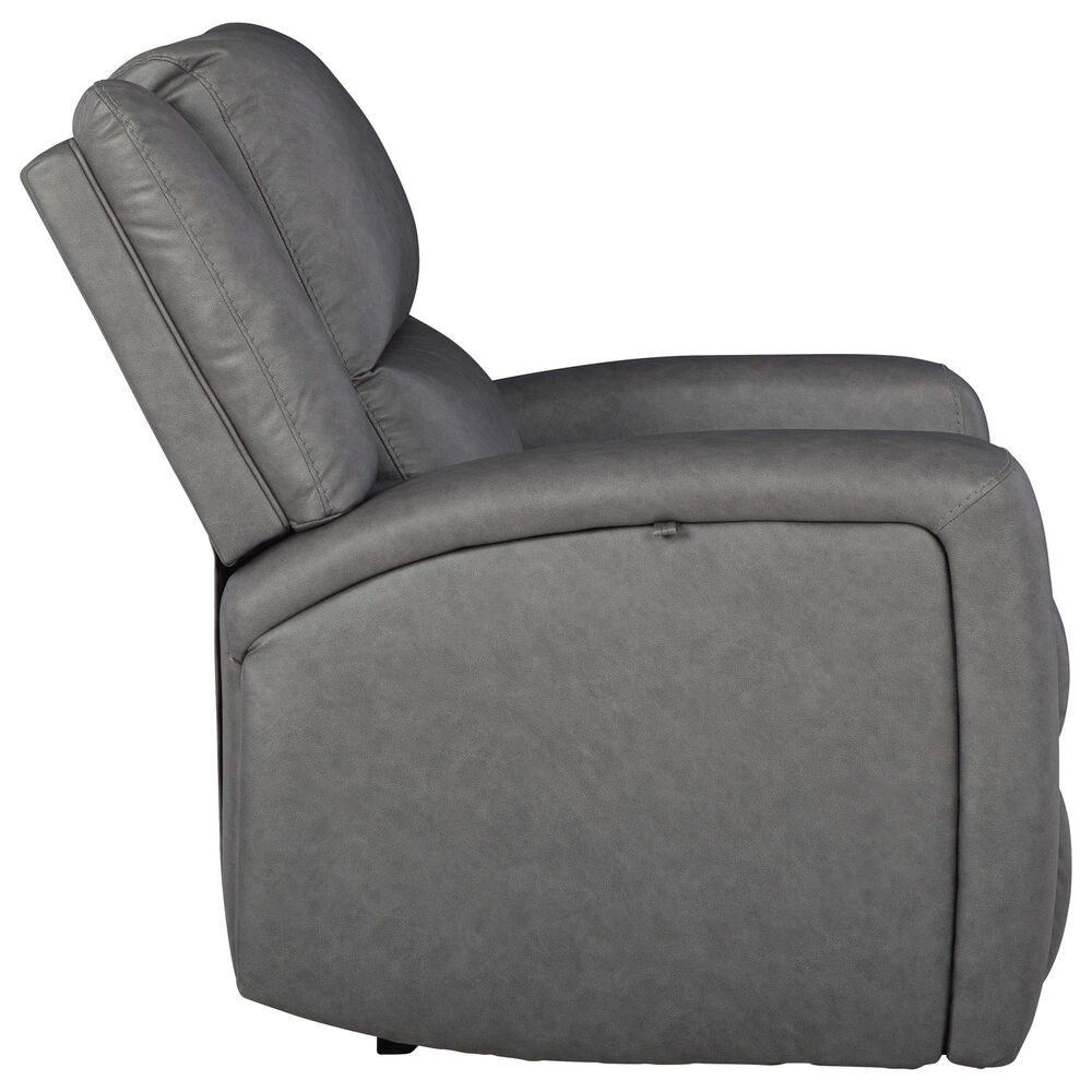 Ashley Brixworth Manual Zero Wall Recliner in Slate, , large