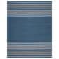 Safavieh Montauk MTK214A 9" x 12" Blue and Grey Area Rug, , large