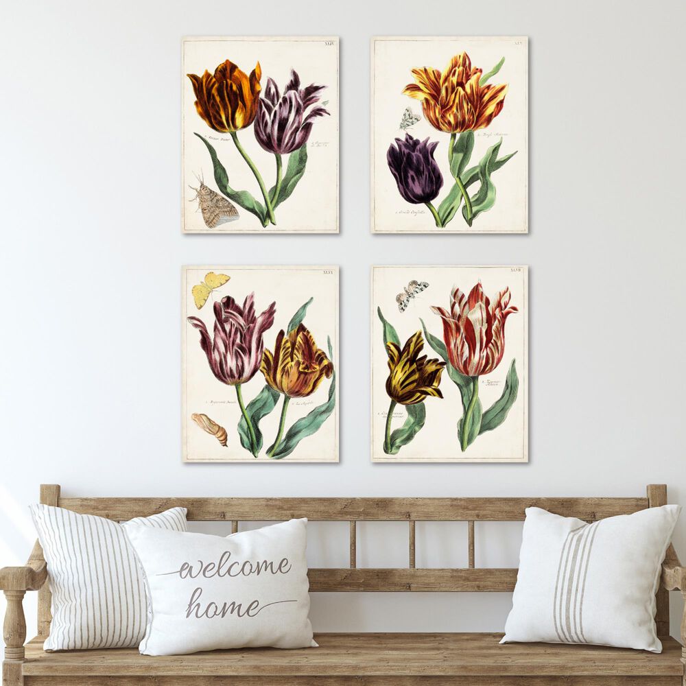 Courtside Market Tulip Classics 4-Piece Canvas Set, , large