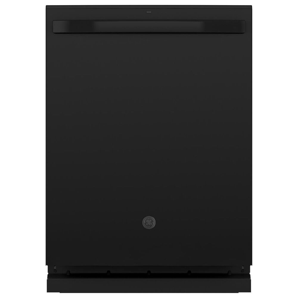 GE Appliances Built-In Dishwasher with Hidden Controls and 3rd Rack in Black, , large