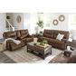 Ashley Francesca Power Reclining Sofa in Auburn, , large