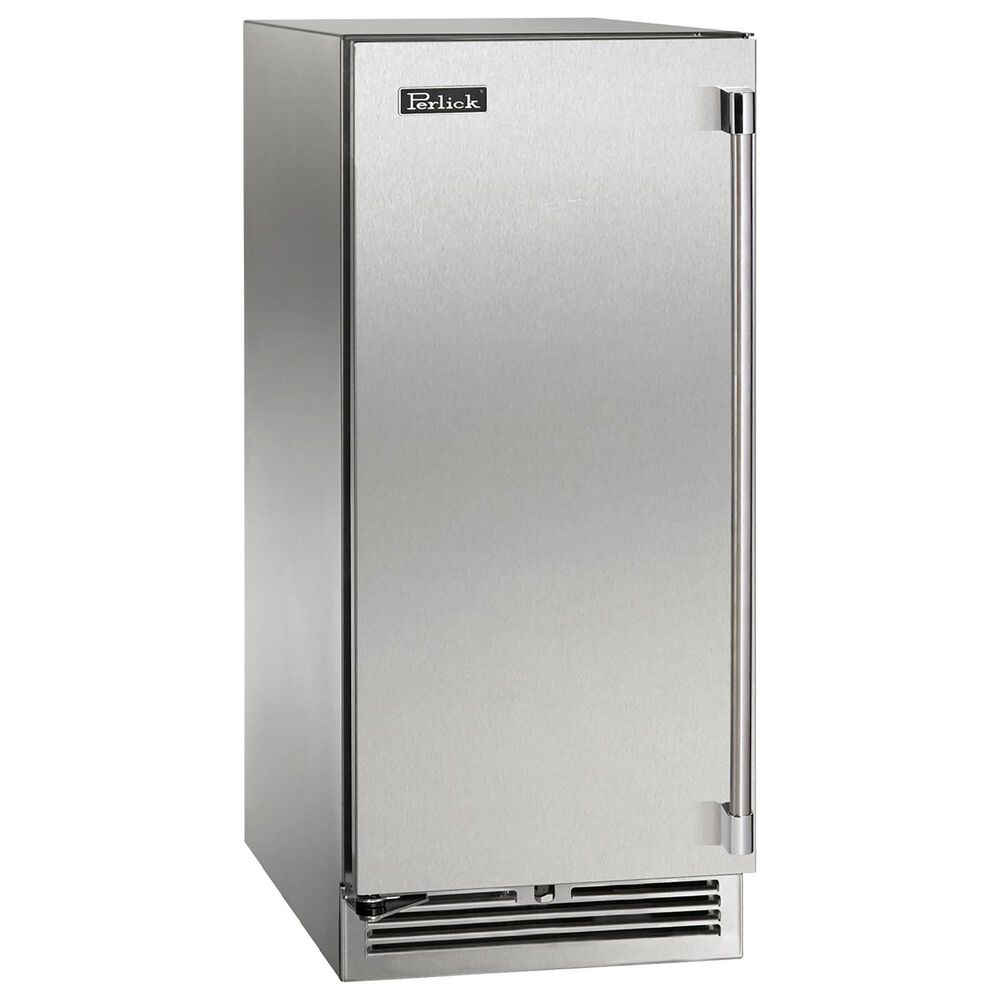 Perlick Signature 2.8 Cu. Ft. Outdoor Wine Center with Left Hinge Solid Door in Stainless Steel, , large