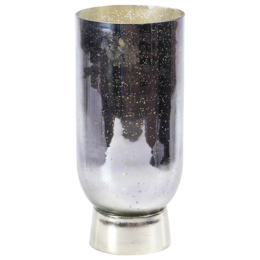 Maple and Jade 15" x 7" Candle Holder in Black, , large