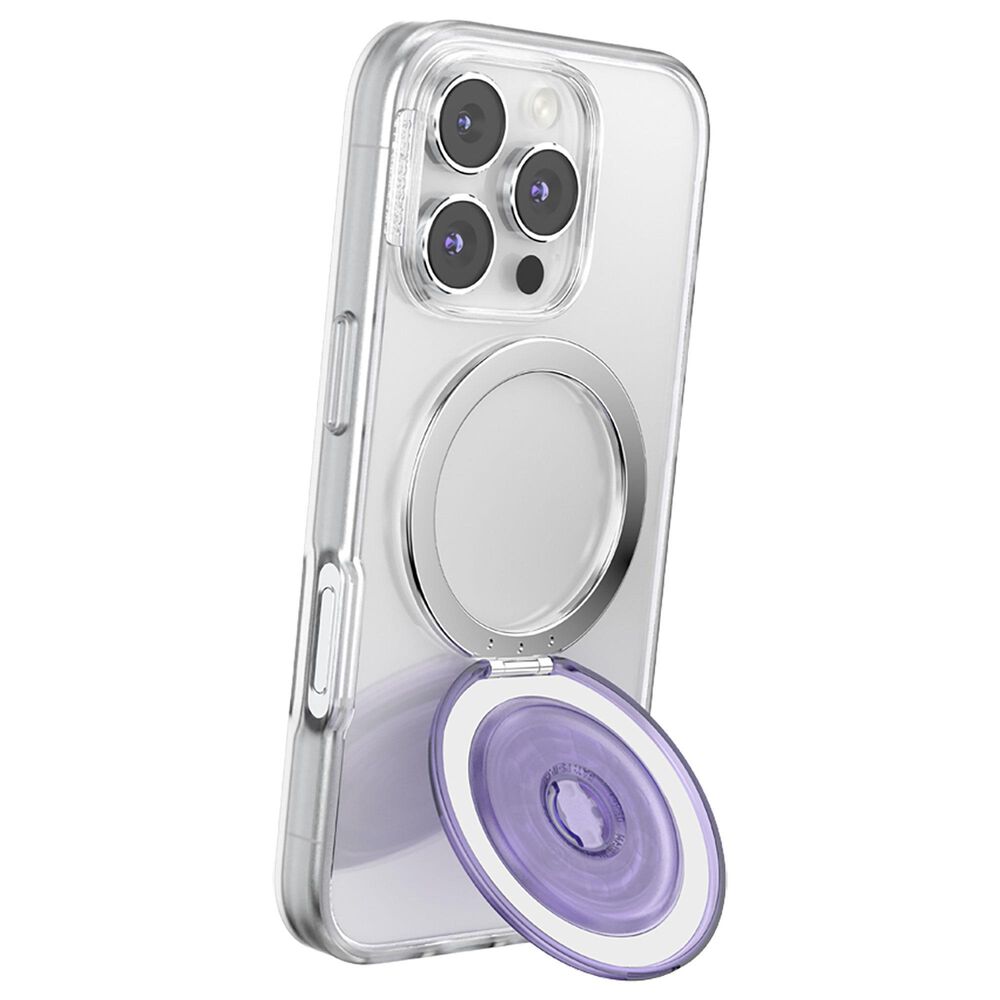 PopSockets MagSafe Circle Kick-Out PopGrip in Translucent Dusty Purple, , large