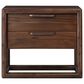Urban Home Sol King Platform Panel Bed with Two Nightstands in Brown Spice, , large