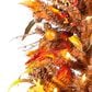 The Gerson Company 46" Pre-Lit Porch Tree with Pumpkins, Pinecones, and Berries in Orange, , large