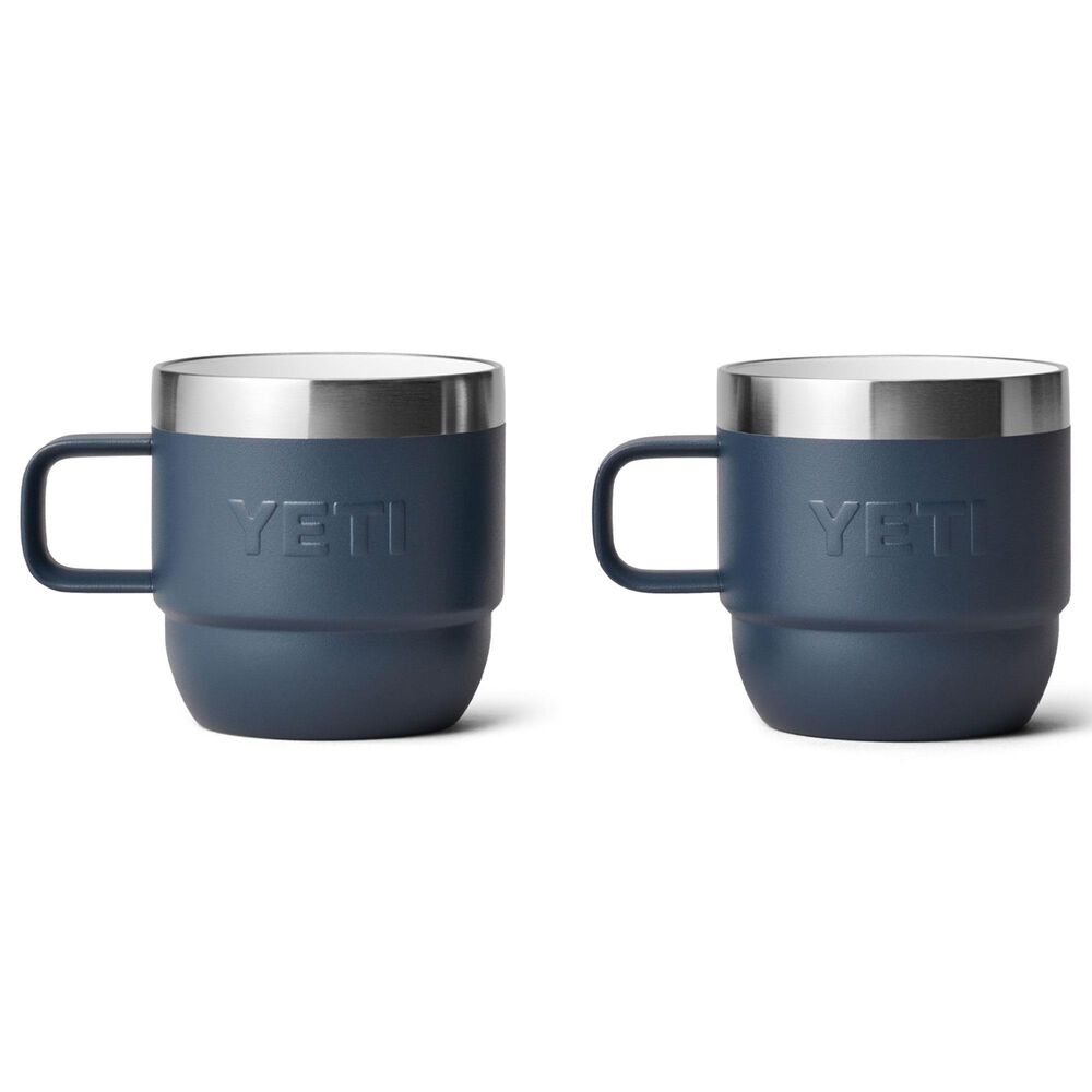 YETI Rambler 6 Oz Stackable Mug in Navy &#40;Set of 2&#41;, , large