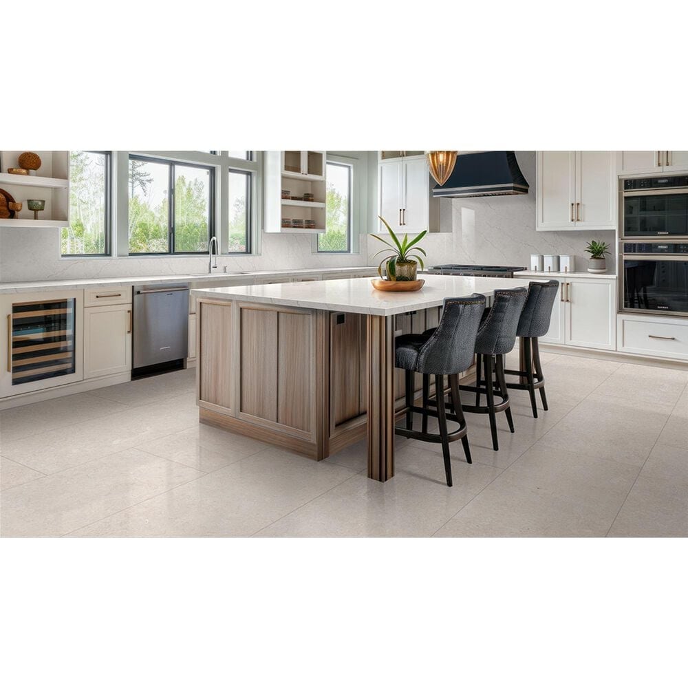 MS International Girona Perla 24" x 48" Porcelain Tile, , large