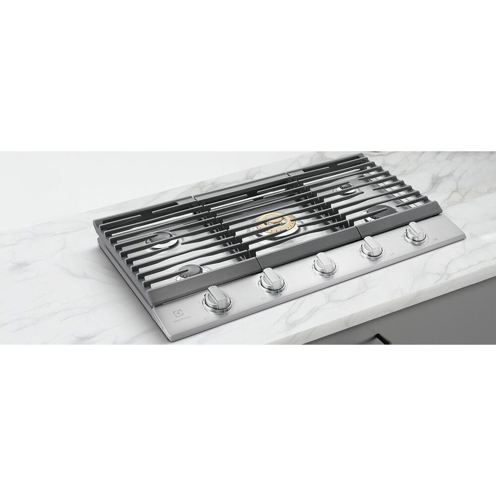 Electrolux 36&#39;&#39; Gas Cooktop with Griddle in Stainless Steel, , large