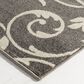 Central Oriental Terrace Tropic Macala 2"6" x 7"3" Stone and Snow Runner, , large