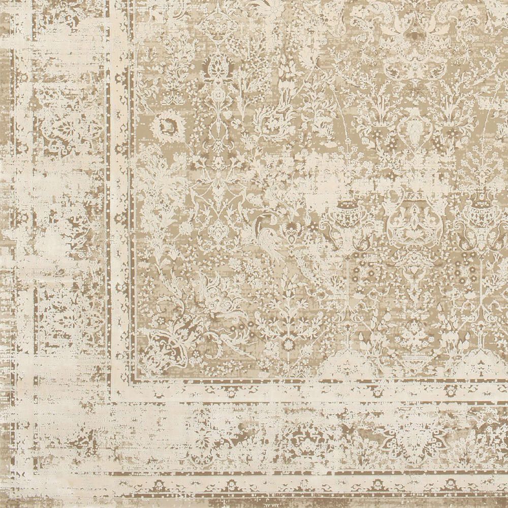 Karastan Tryst Vinci 5&#39; x 8&#39; Cream Area Rug, , large