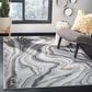 Safavieh Craft CFT819F 5"3" x 7"6" Grey and Gold Area Rug, , large