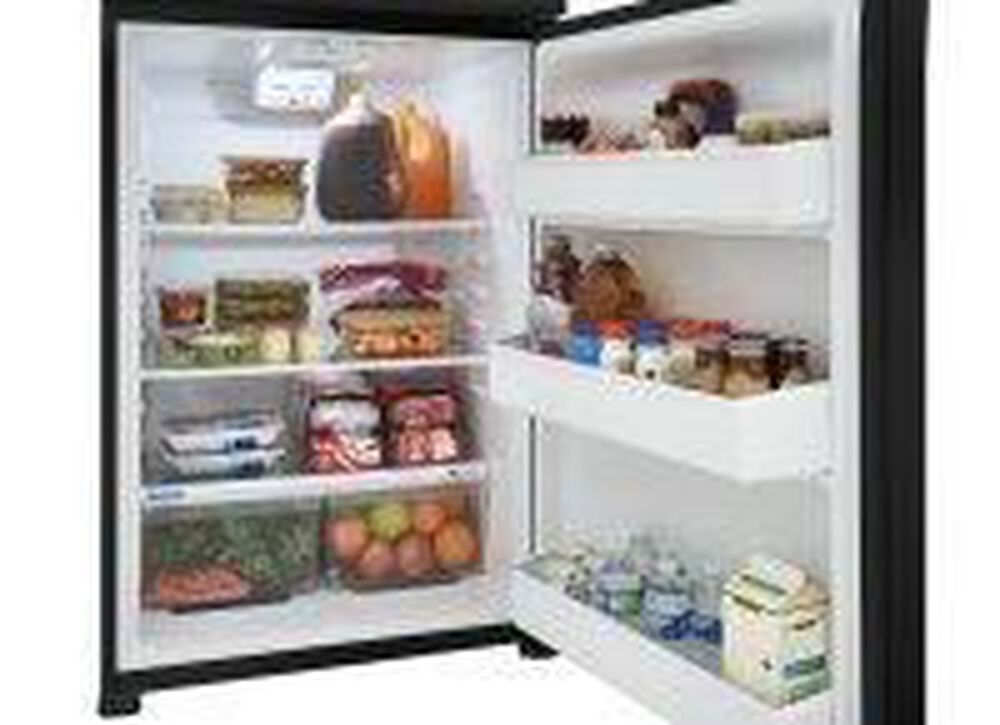 Frigidaire 20 Cu. Ft. Top Freezer Refrigerator in Black, , large