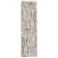 Nourison Rustic Textures RUS06 2"2" x 7"6" Beige and Grey Runner, , large