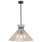 Golden Lighting Avon 3-Light Pendant in Matte Black, , large