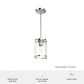 Hunter Astwood 1-Light Mini Pendant in Polished Nickel, , large