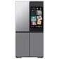 Samsung Bespoke 28.6 Cu. Ft. 4-Door Flex French Door Refrigerator with AI Family Hub+ in Stainless Steel, , large