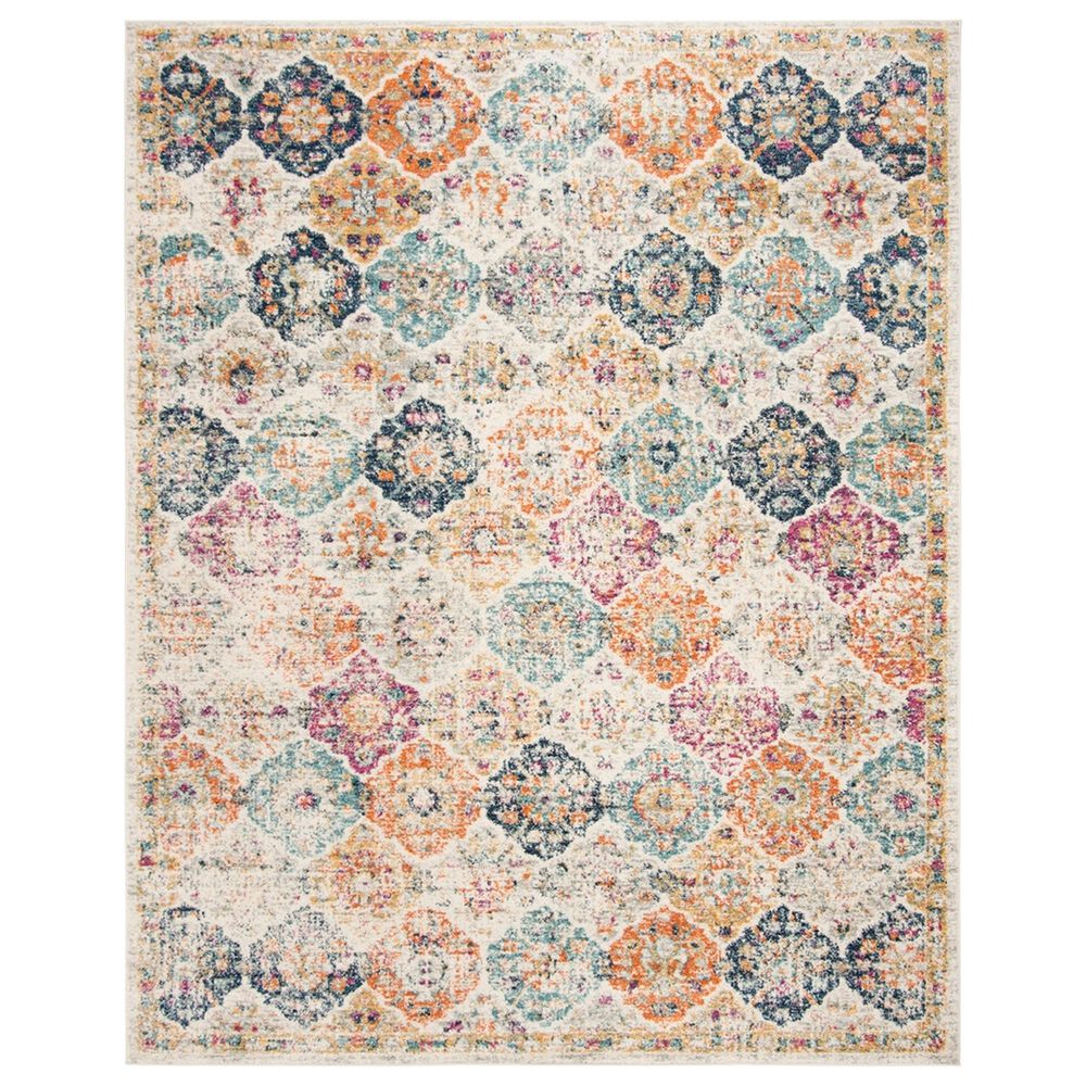 Safavieh Madison MAD611B 10" x 14" Multicolor Area Rug, , large