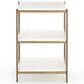 Four Hands Felix Nightstand Frame in Antique Brass, , large
