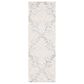 Safavieh Micro-Loop Damask 2"3" x 13" Charcoal and Ivory Runner, , large