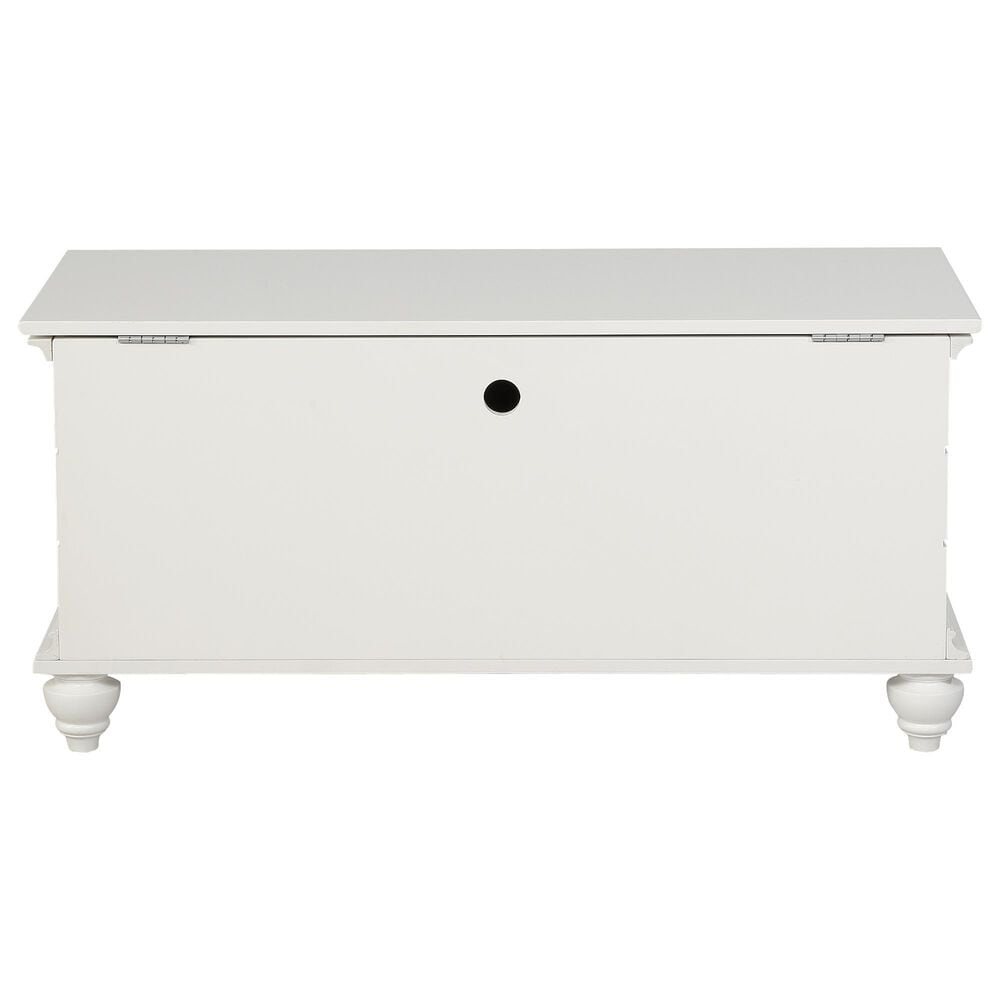 Linon Home Decor Whitehurst Cedar Chest in White, , large