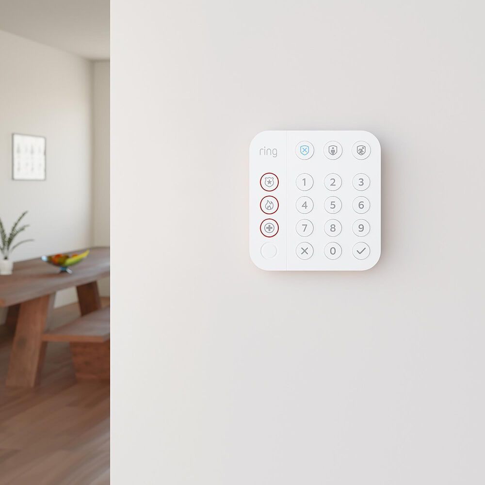 Ring 14-Piece Kit Alarm Pro Security in White, , large