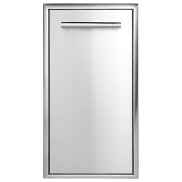 Coyote Outdoor 15" Single Pull Out Trash and Recycle Bin in Stainless Steel, , large