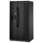 Whirlpool 20.85 Cu. Ft. Counter Depth Freestanding Side by Side Refrigerator in Black, , large