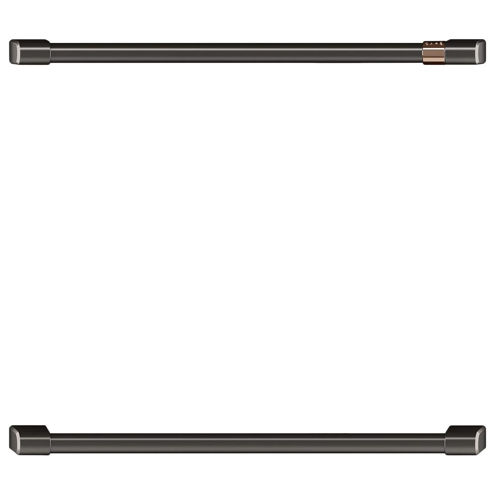 Cafe Handle Kit for Range in Brushed Black, , large