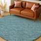 Dalyn Rug Company Voyage VY2 Teal 8" Round Area Rug, , large