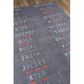 Novogratz District DIS-02 5" x 7"6" Charcoal Area Rug, , large