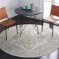 Safavieh Aria 6"7" Round Beige and Gray Area Rug, , large
