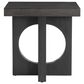 Bernhardt Micah Side Table in Black Truffle, , large