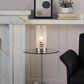 LumiSource Chandelier Uplight in Brushed Nickel and Chrome (Set of 2), , large