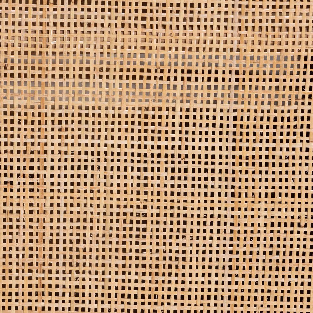 Baxton Studio Evania 3-Door Rattan Storage Cabinet in Natural, , large