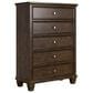 Ashley Danabrin 5-Drawer Chest in Brown, , large