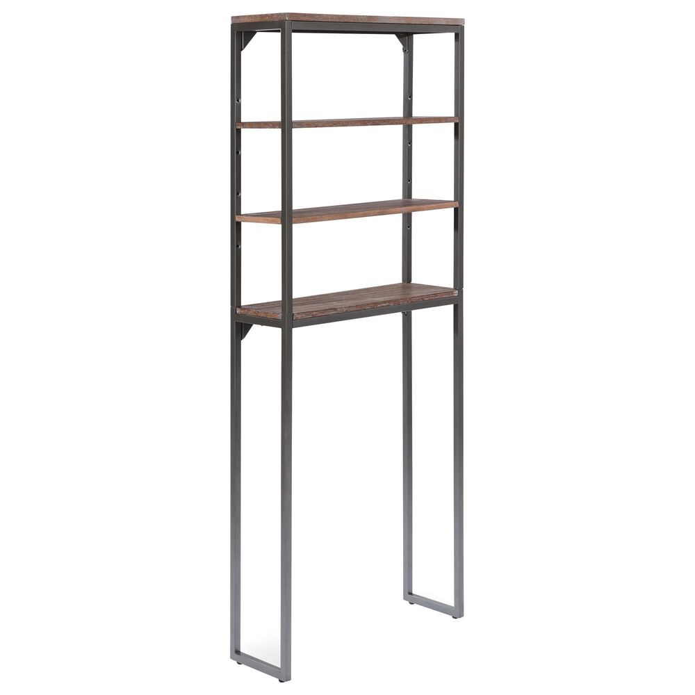 Homestyles Barnside Over The Commode Stand in Gray, , large