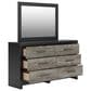 Ashley Broachmyn 5 Piece King LED Bookcase Bed Set in Black and Gray, , large