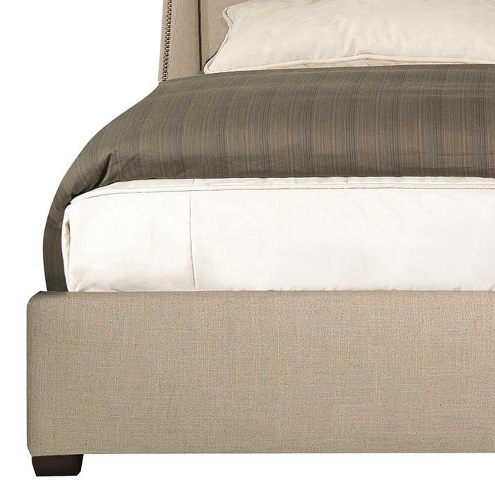 Bernhardt Cooper Queen Upholstered Bed in Beige, , large